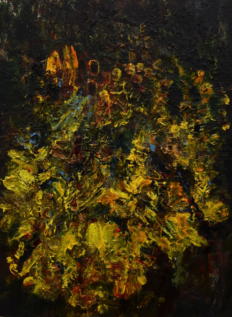 the first heavy rain, summer   (39x29) 